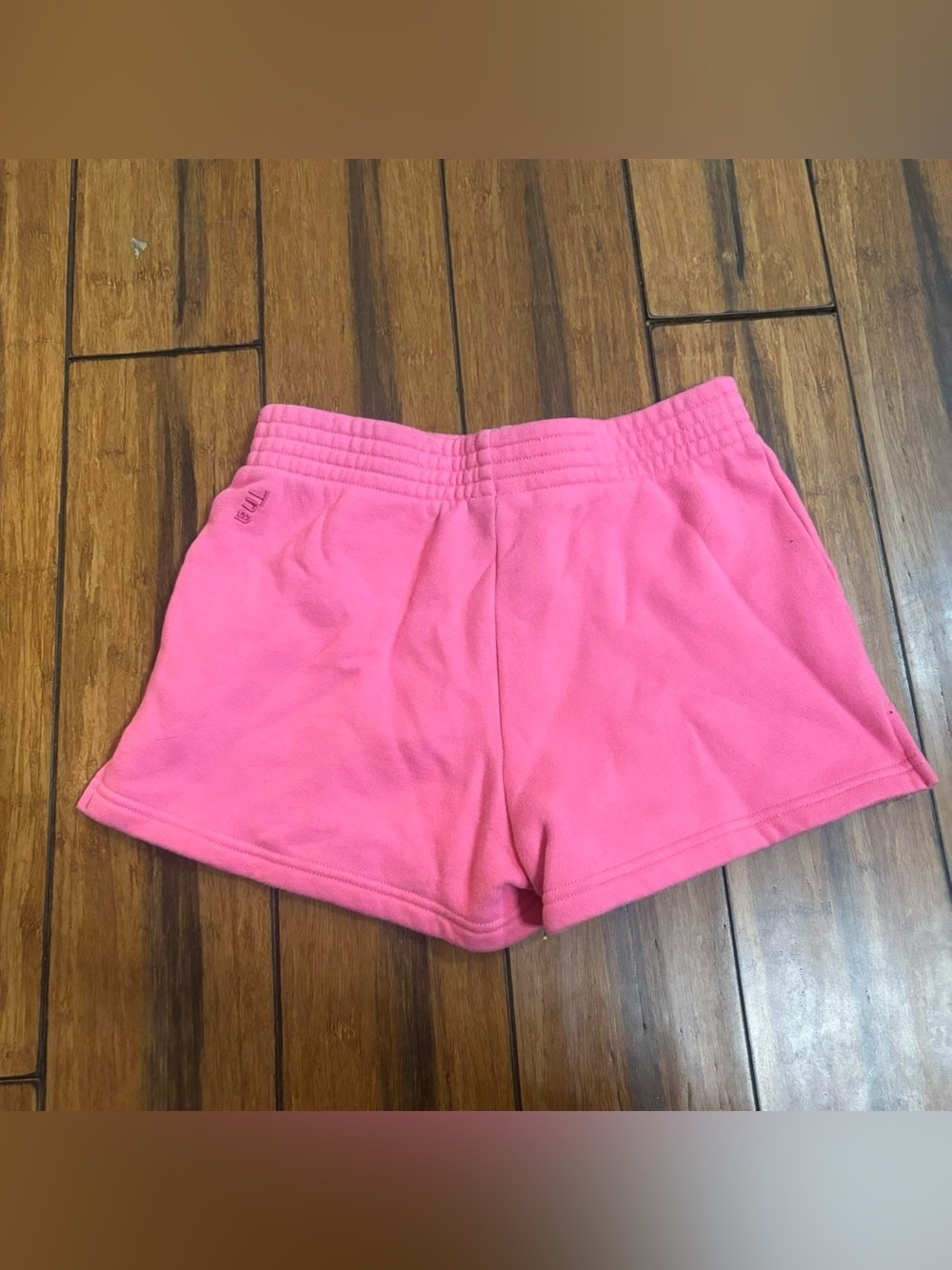 pink cozy shorts - TNA